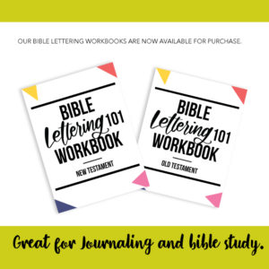 Bible Journaling Workbook for Beginner Handlettering