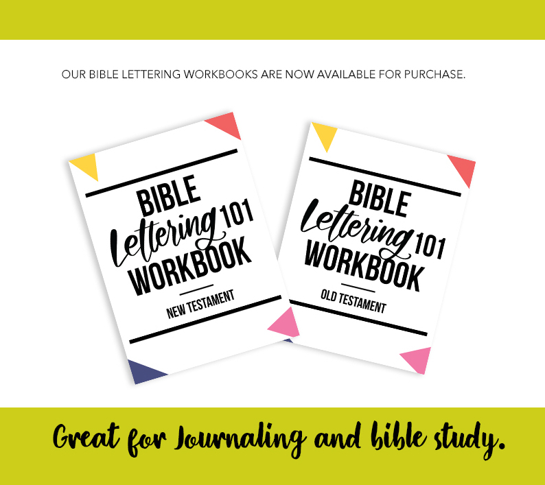 Bible Journaling Workbook for Beginner Handlettering