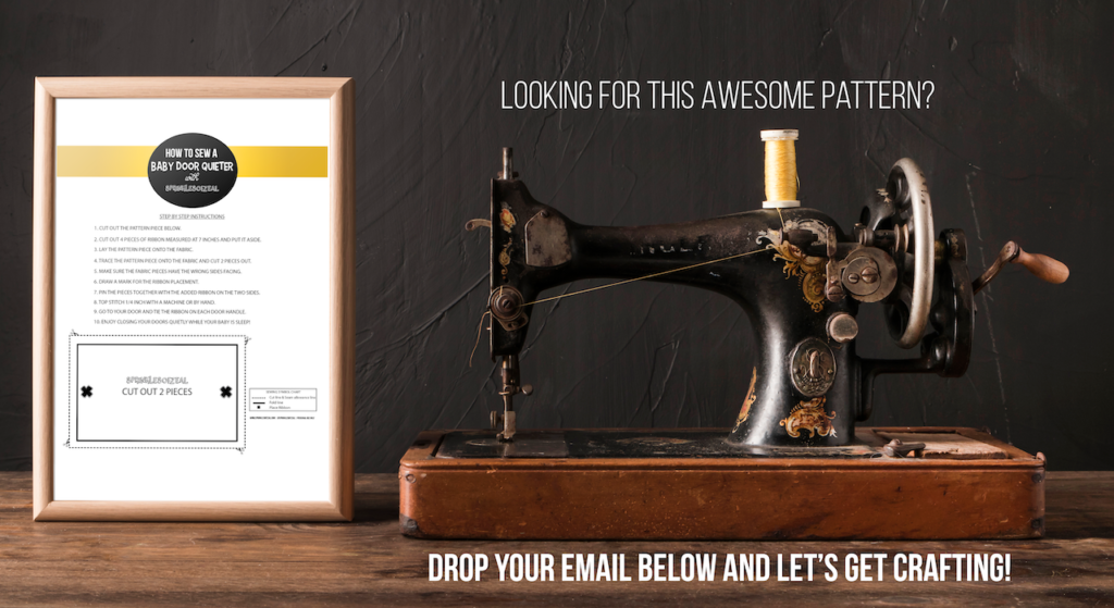 DIY Corner How to make a baby door quieter Sprinklesofzeal