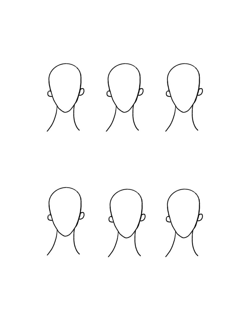 How to draw everyday hairstyles