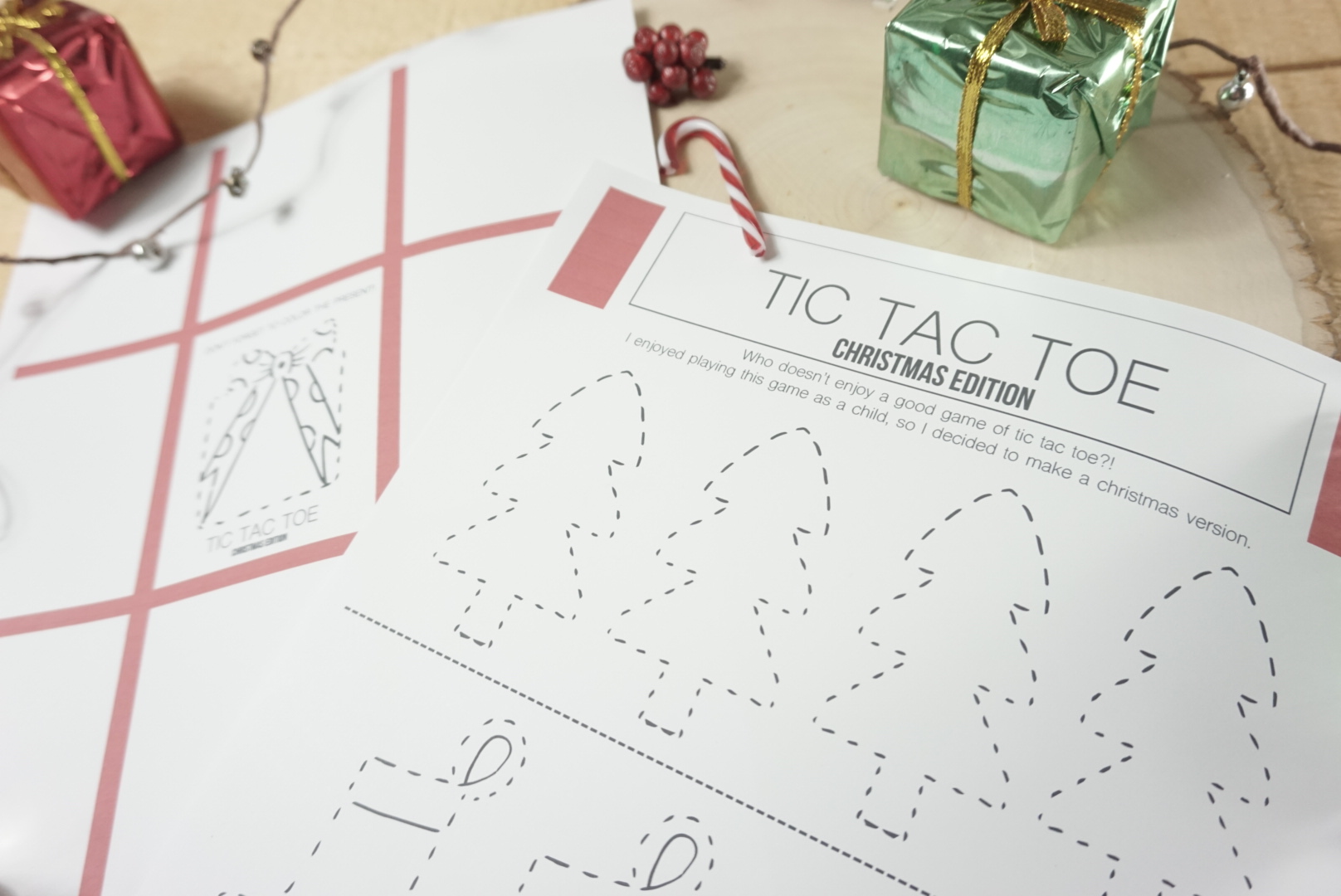 Color & Play: Tic Tac Toe 2.0 Printable - Image 2