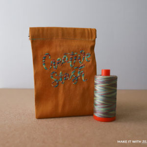 Embroidery with Aurifil Thread by Danielle Webb @sprinklesofzeal @aurifilthread #variegatedthread #machine embroidery with variegated threads, #makeitwithzeal #embroidery design