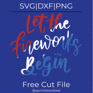 Free July 4th SVG Cut File